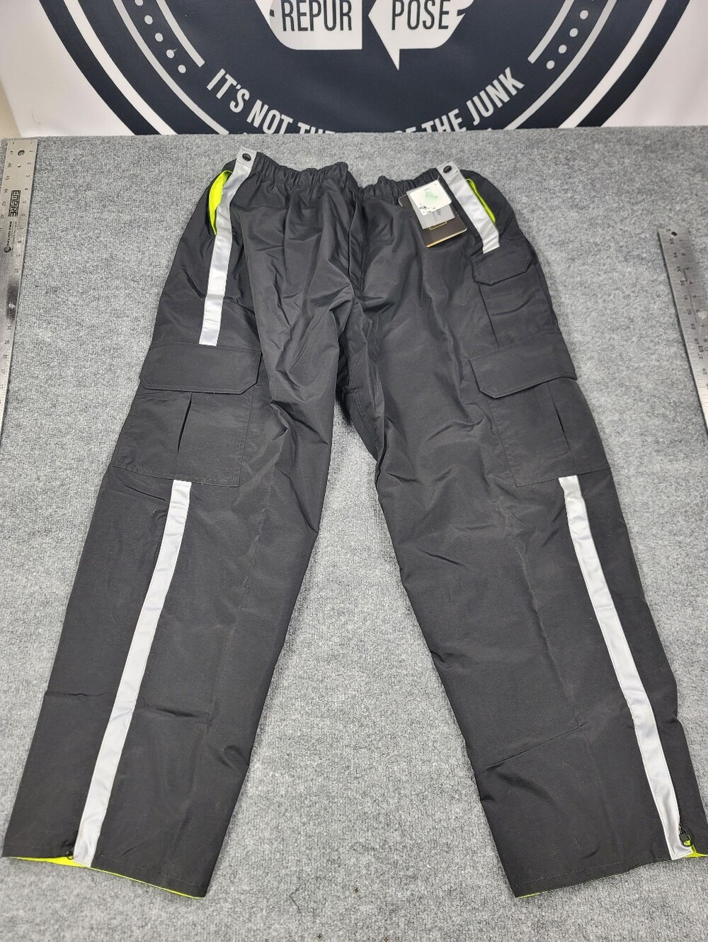 Mens Anchor Uniform Teflon Water Protected 2XL Safety Cargo Work Pants